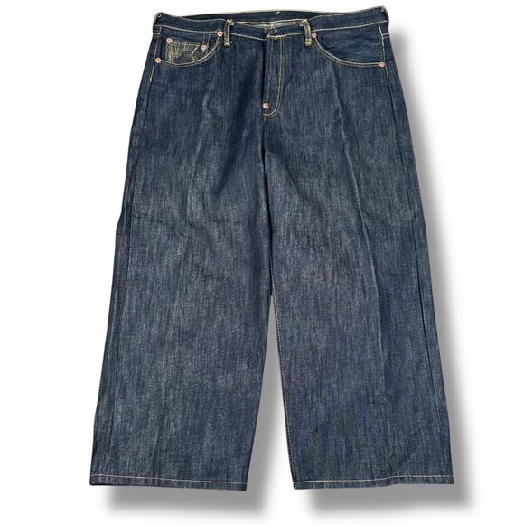 Vintage Red Monkey RMC Baggy Loose Jeans Men’s 40 Blue Denim Y2K Skater Waves - Picture 1 of 13